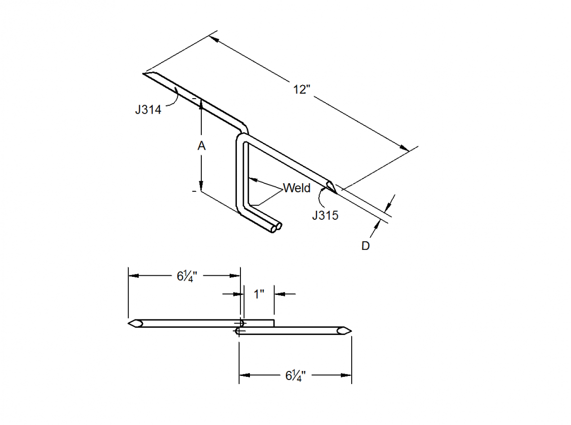 J313A Fiber Anchor Bar Jayne Industries Leaders of engineering and